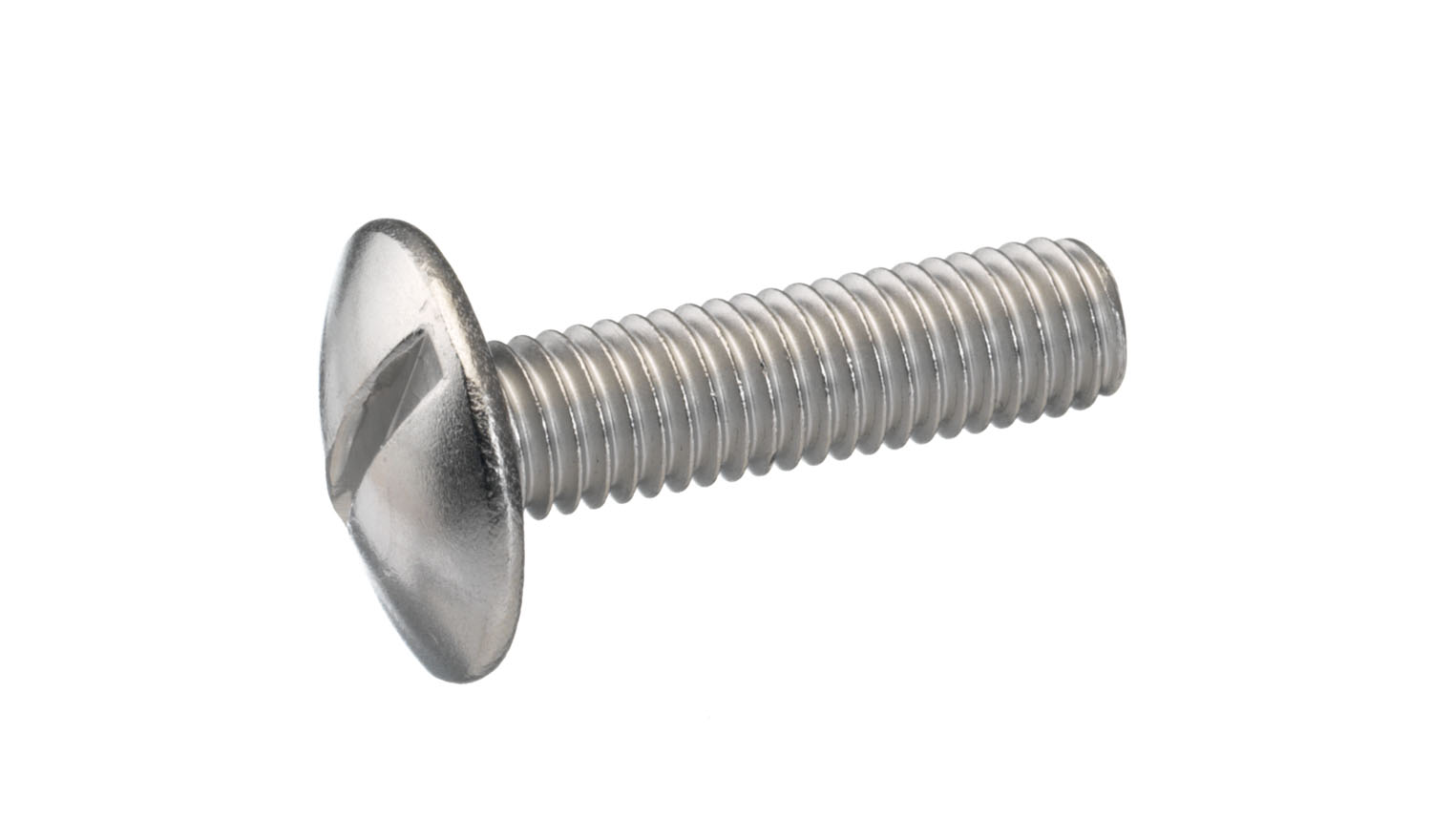 200x Slotted mushroom head screw NF ≈E25129 Stainless steel A2 M6X12